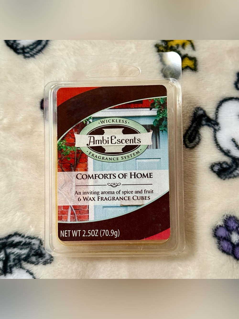 AmbiEscents "Comforts of Home" Wickless Fragrance Wax Cubes